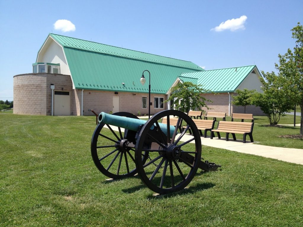 A beautiful Revere Copper Co. Napoleon outside of the visitors center. - Photo by the author