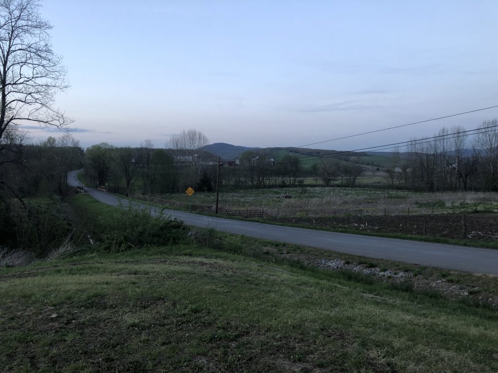 Even if you aren't interested in battlefields, the drive through the rolling valleys of Harding County, WV is absolutely lovely. - <i>Photo by the Author</i>
