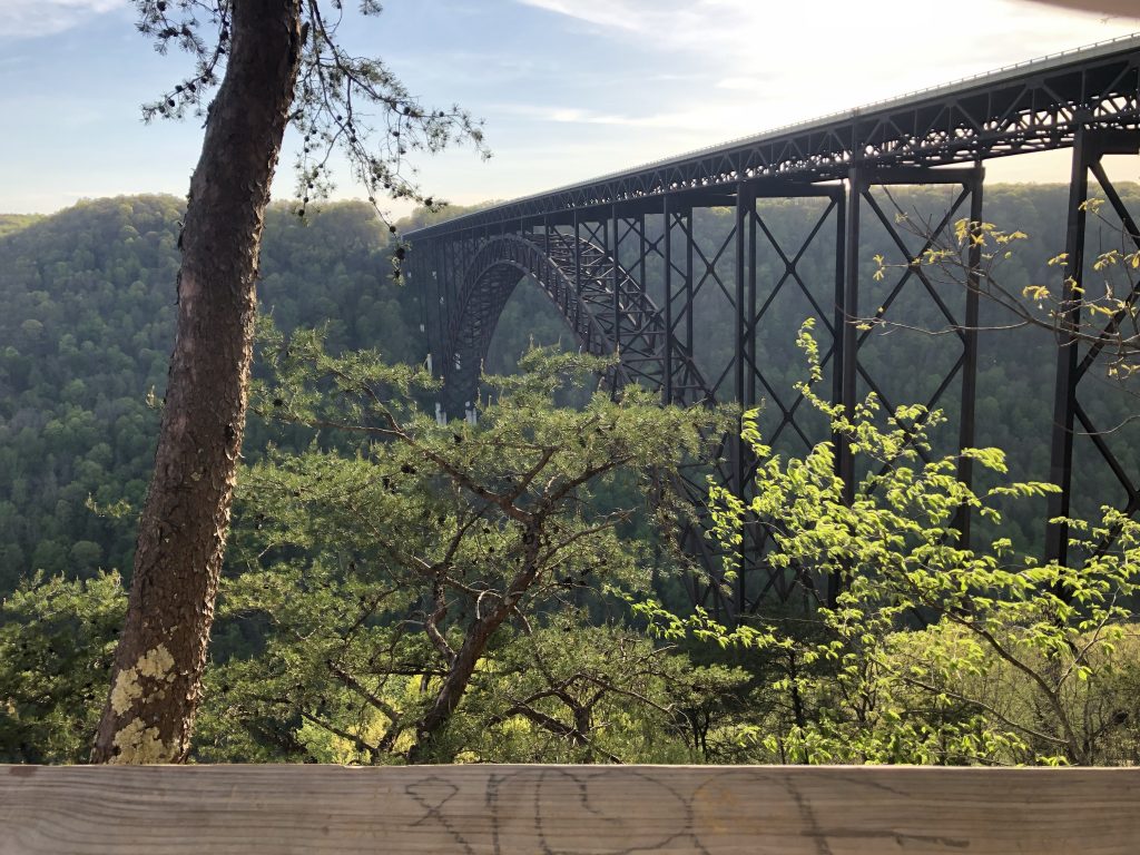 The incredibly impressive New River Gorge Bridge. - <i>Photo by the Author</i>