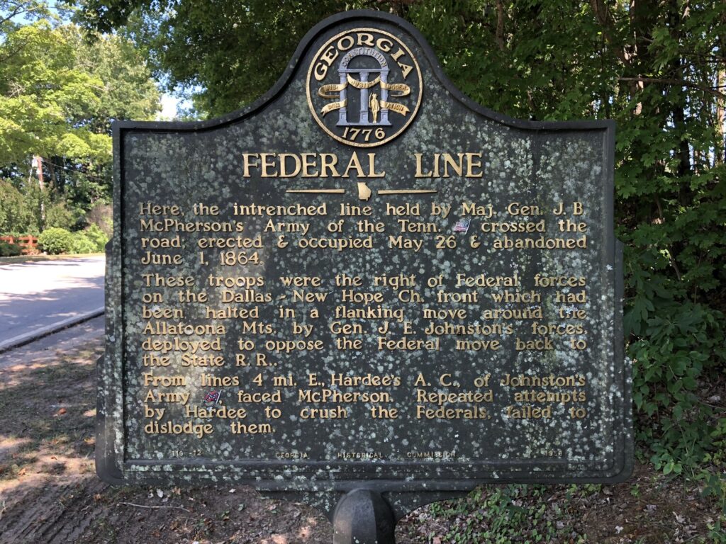 I found these isolated signs, in the midst of new development, difficult to follow. - <i>Photo by the author</i>