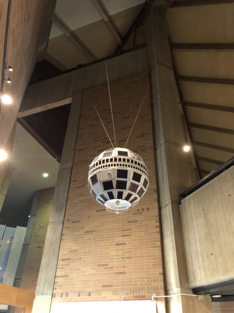 Telstar - the world's first communications satellite. - Photo by the author