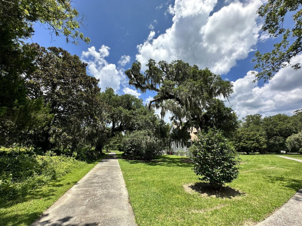 The nature paths are peaceful. - Photo by the author