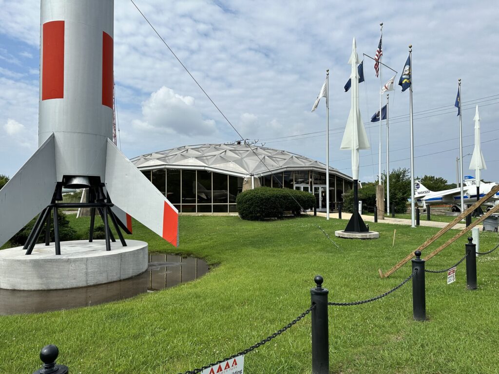 The museum at the Air Power Park. - <i>Photo by the author</i>