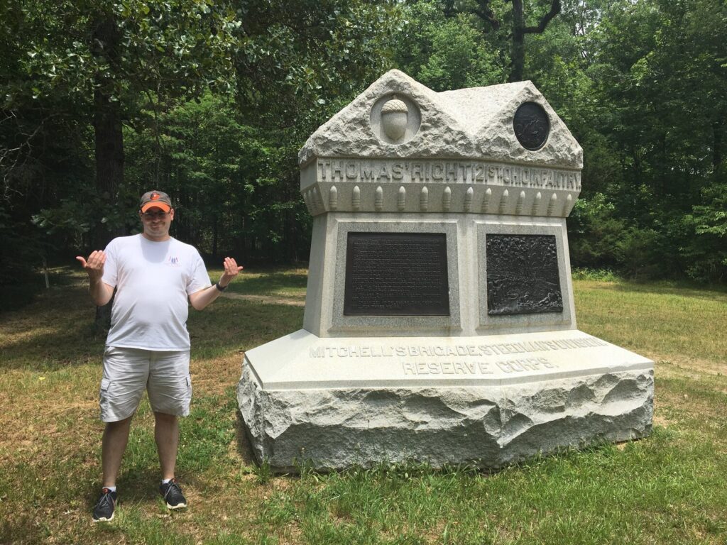 My response on behalf of Thomas' men. - Photo by my nephew