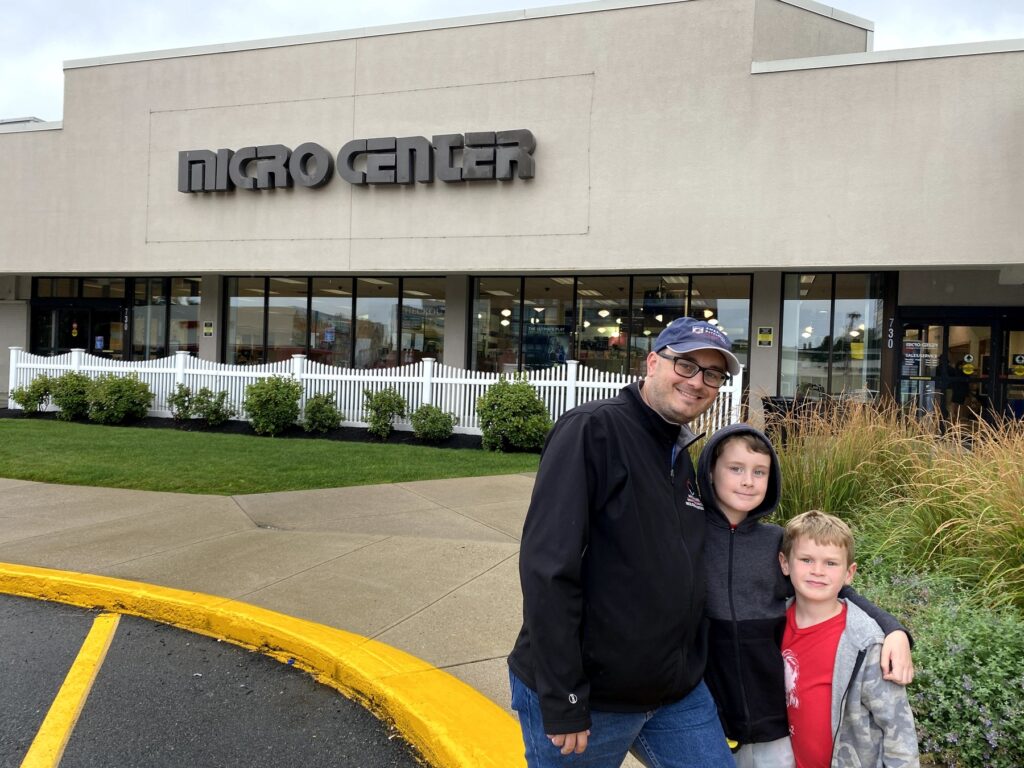 Microcenter is always a hit with my crew. - <i>Photo by Karen Michener</i>