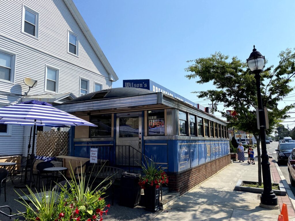 It was a real treat to eat at the wonderfully old-fashioned Wilson's Diner. - <i>Photo by the author</i>