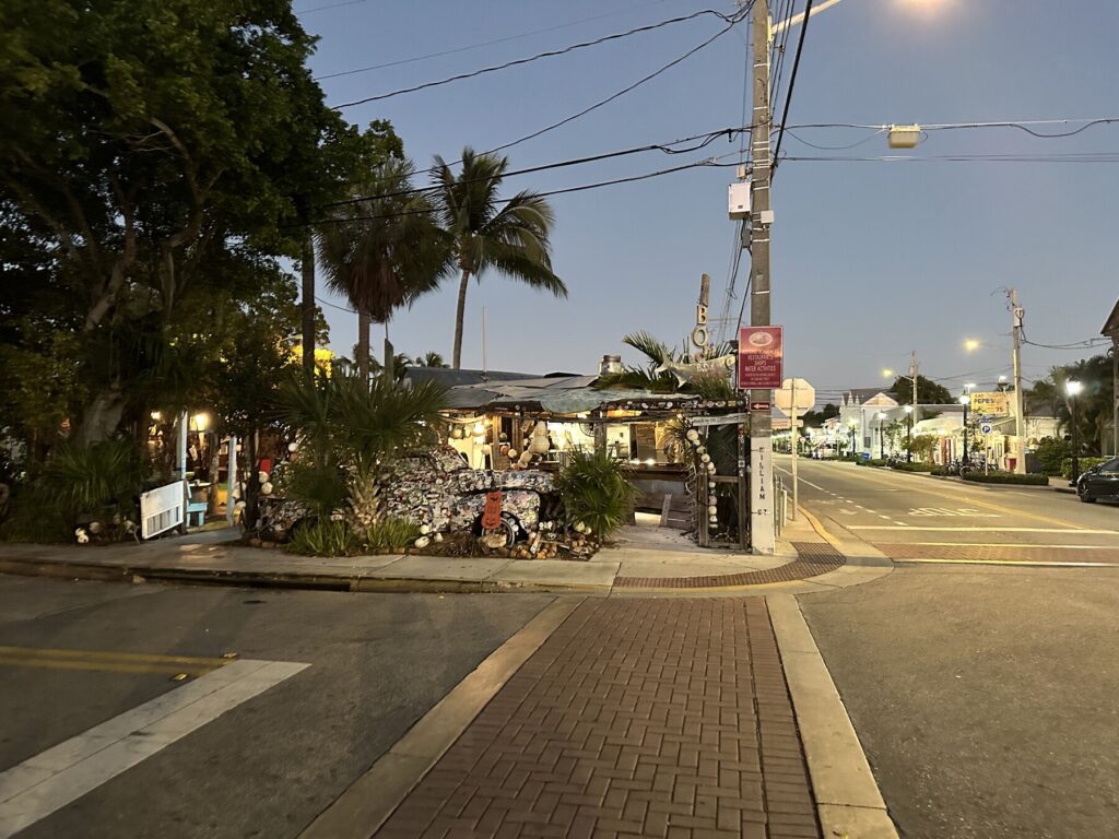 Bo's Fish Wagon, on the northern side of the island. - <i>Photo by the author</i>