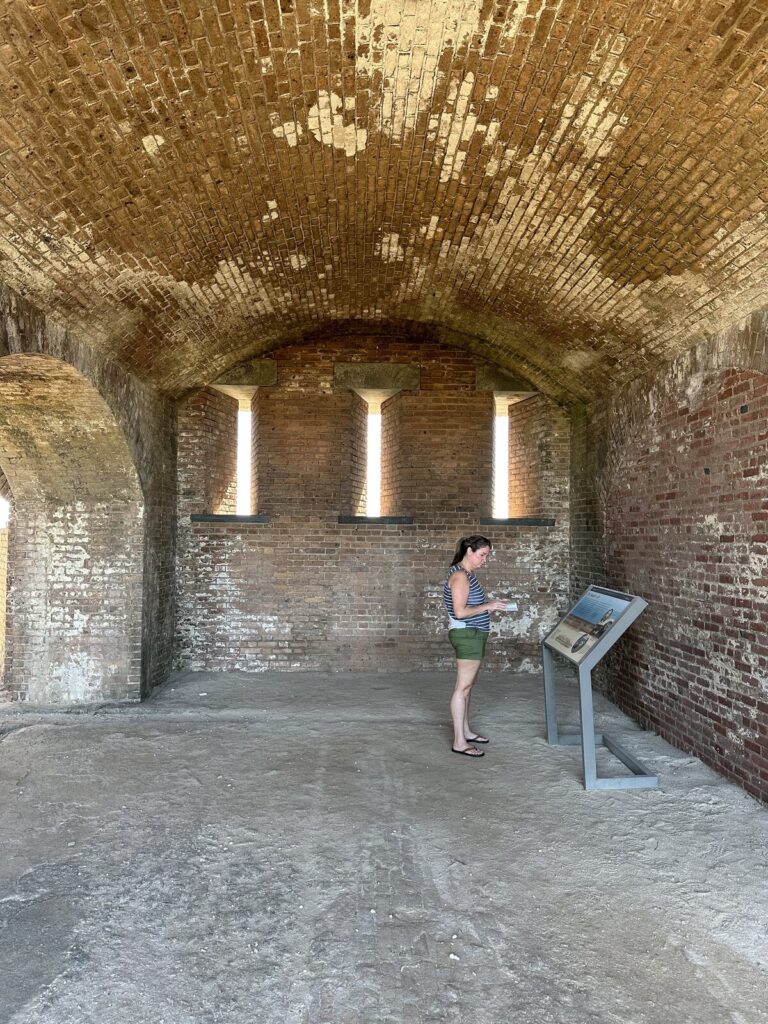 The cell where Dr. Mudd was held. - <i>Photo by the author</i>