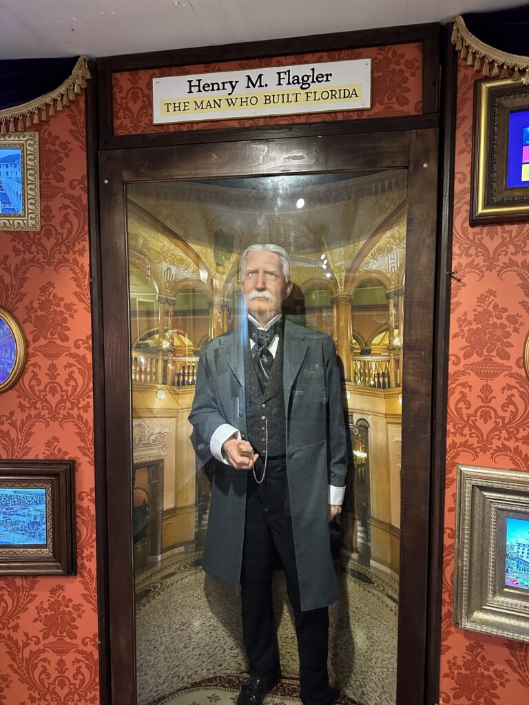 Henry Flagler brings the railroad - and the rest of the world - to Florida. - <i>Photo by the author</i>