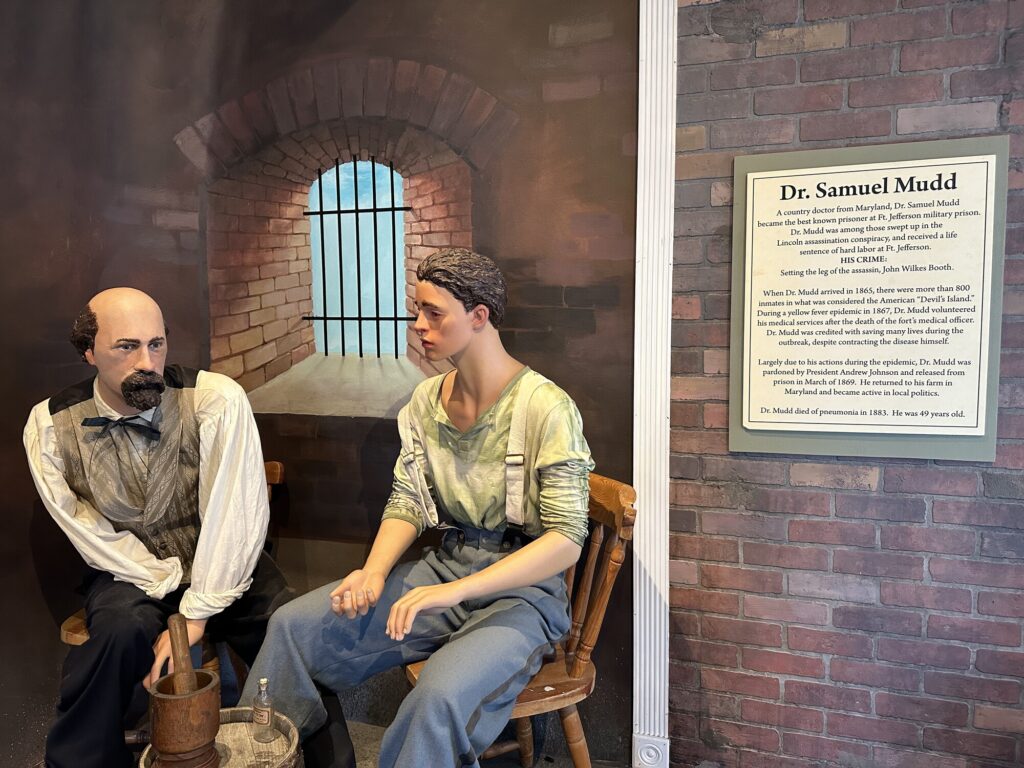 Dr. Mudd makes an appearance as well. - <i>Photo by the author</i>