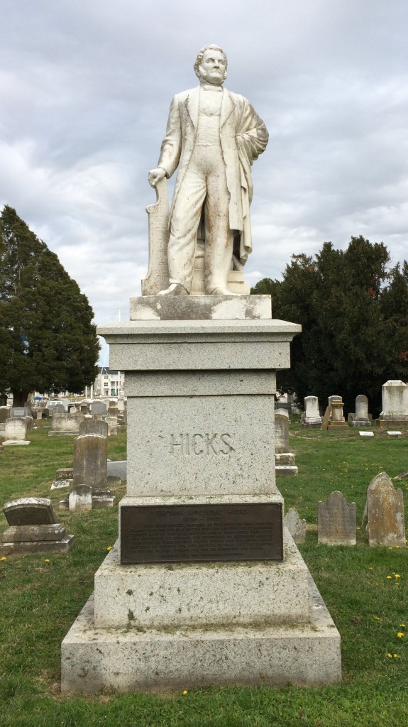 Thomas Holiday Hicks' Monument.