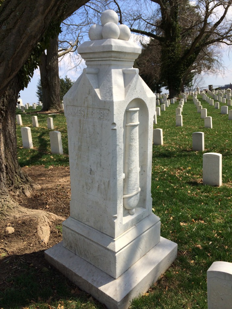 James H. Rigby's Monument.