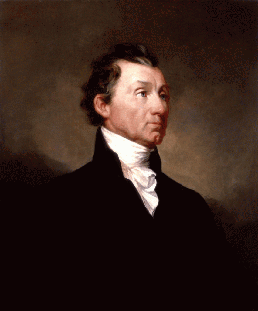 James Monroe - <i>Portrait by <a href="https://en.wikipedia.org/wiki/Samuel_Morse" target="_blank">Samuel Morse</a></i>