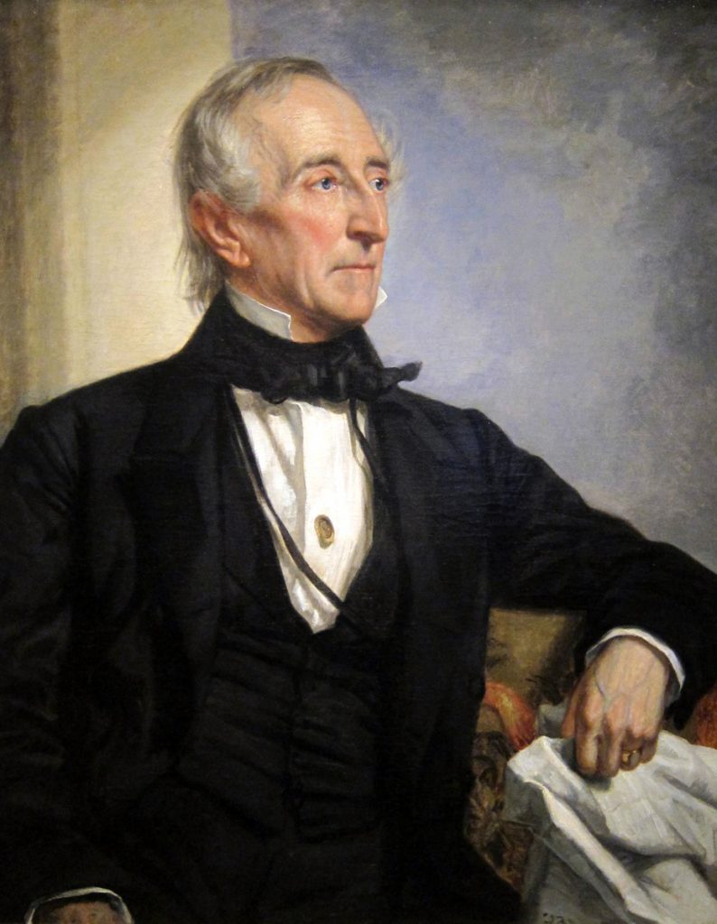 President John Tyler - <i>Portrait by George P.A. Healy</i>