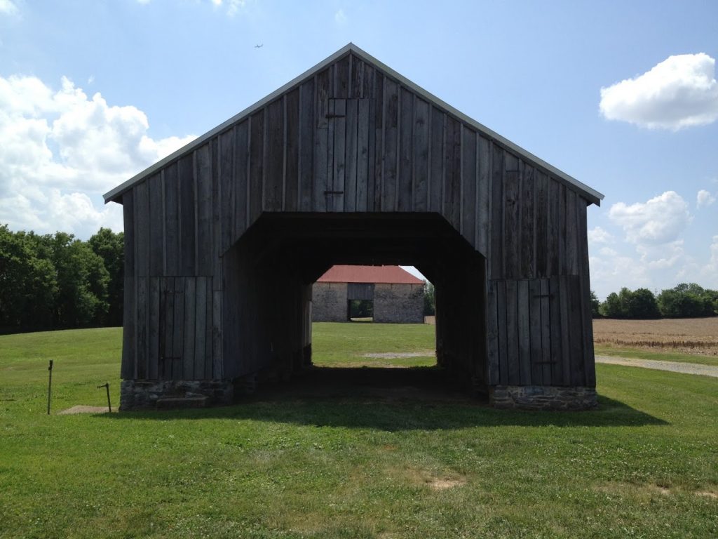 Some of the structures on the Best Farm. - Photo by the author