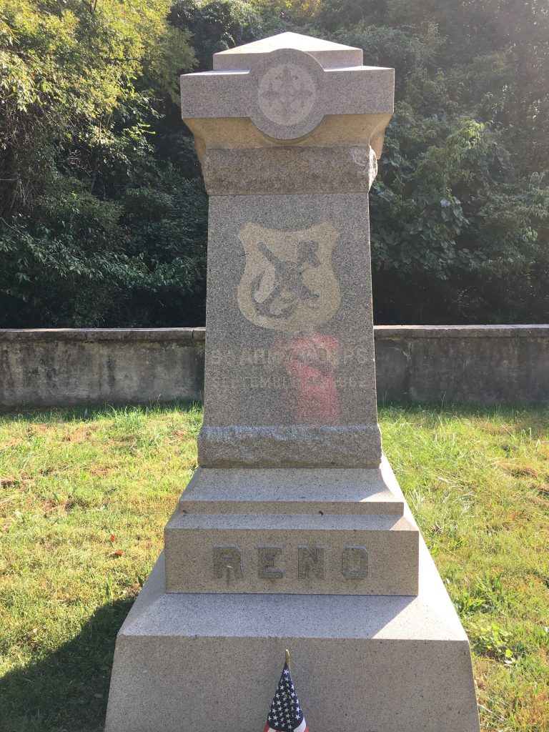 The Reno Monument on the South Mountain Battlefield. - <i srcset=