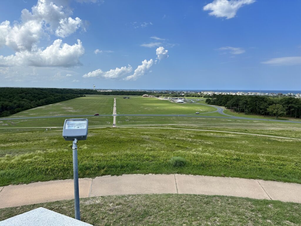 The view from the top of Big Kill Devil Hill. Awesome! - <i>Photo by the author</i>