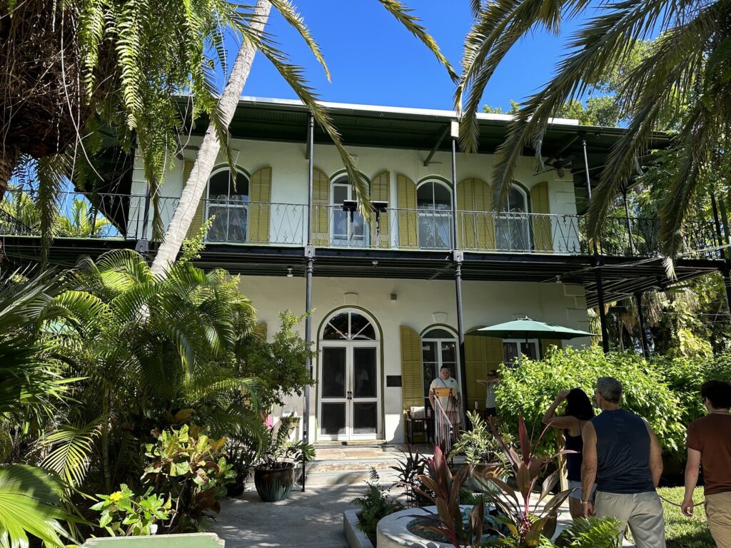 Hemingway's House in Key West. - <i>Photo by the author</i>