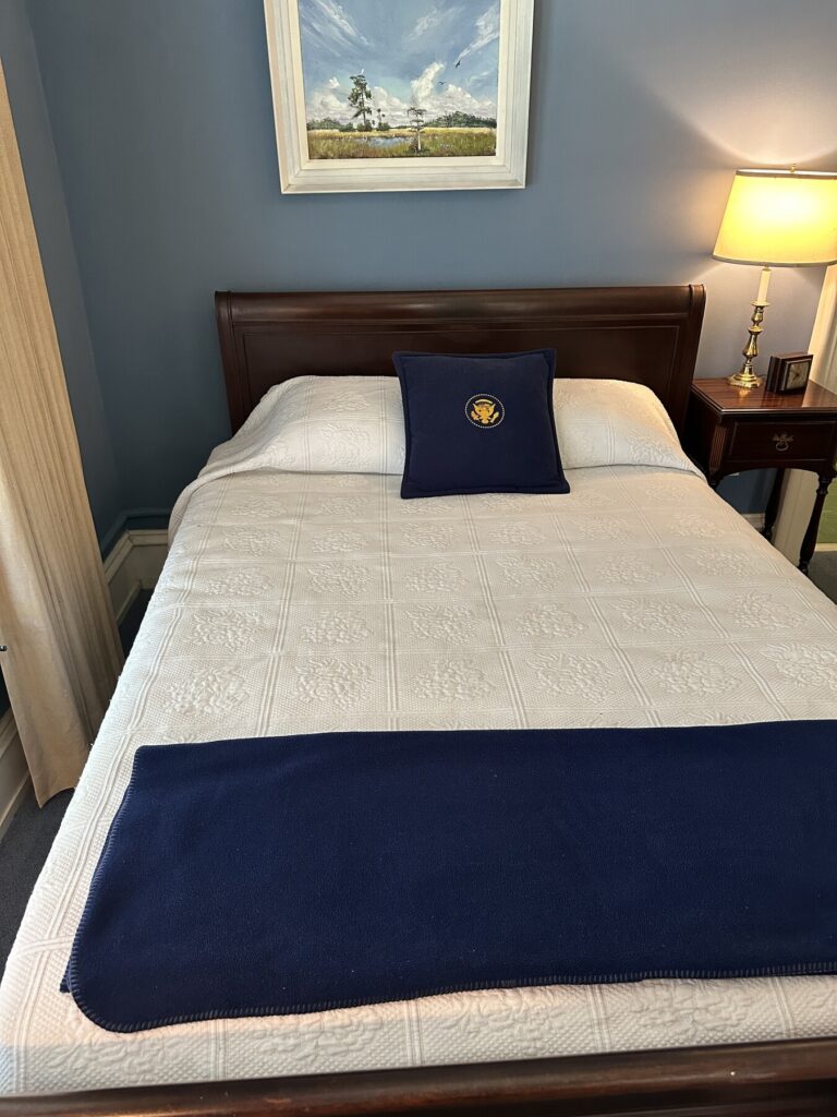 Truman's bed in Key West. - <i>Photo by the author</i>